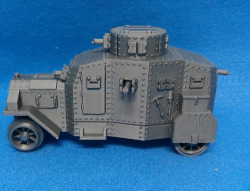 WWI GERMAN EHARHARDT (EV4) armored car